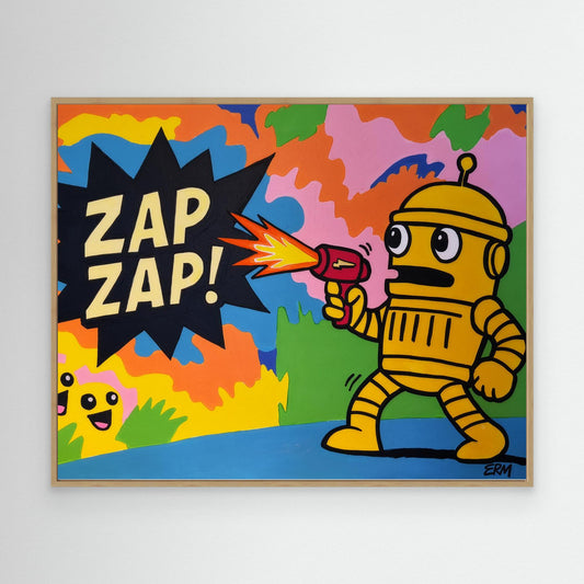 Energy Burst (Canvas)