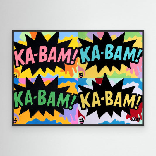 Impact Frames (Limited Edition Canvas)